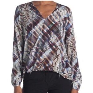 Ted Baker Lyzaa Printed Blouses size 0 ( us XS)